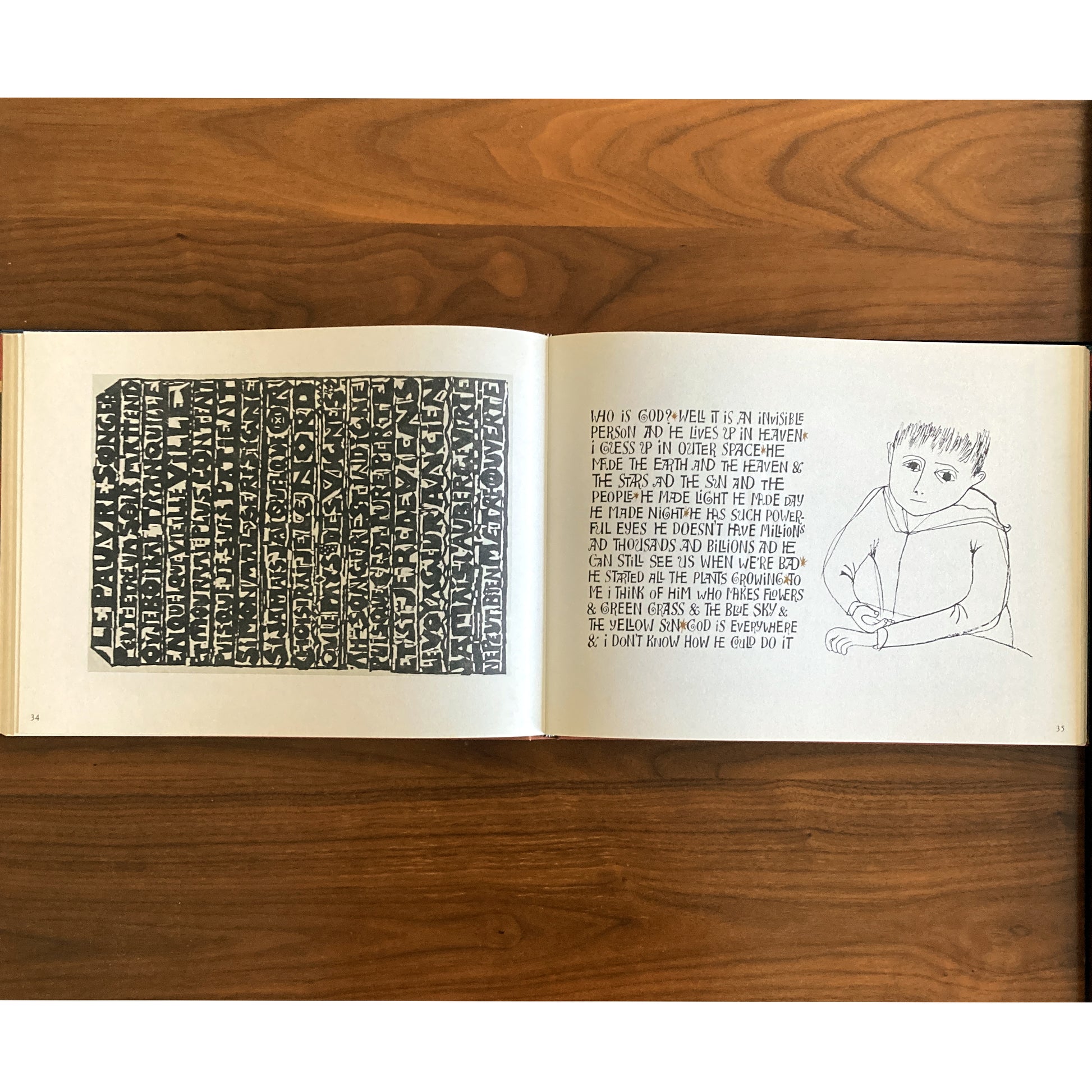 Ben Shahn, Love and Joy About Letters, 1963 1st Edition, Grossman Publishers. Love and Joy About Letters is a testament to Ben Shahn’s love affair with letters: the beauty of the letter forms, the liberating influence hand-lettering, and how the incorporation of letters added meaning to his art.