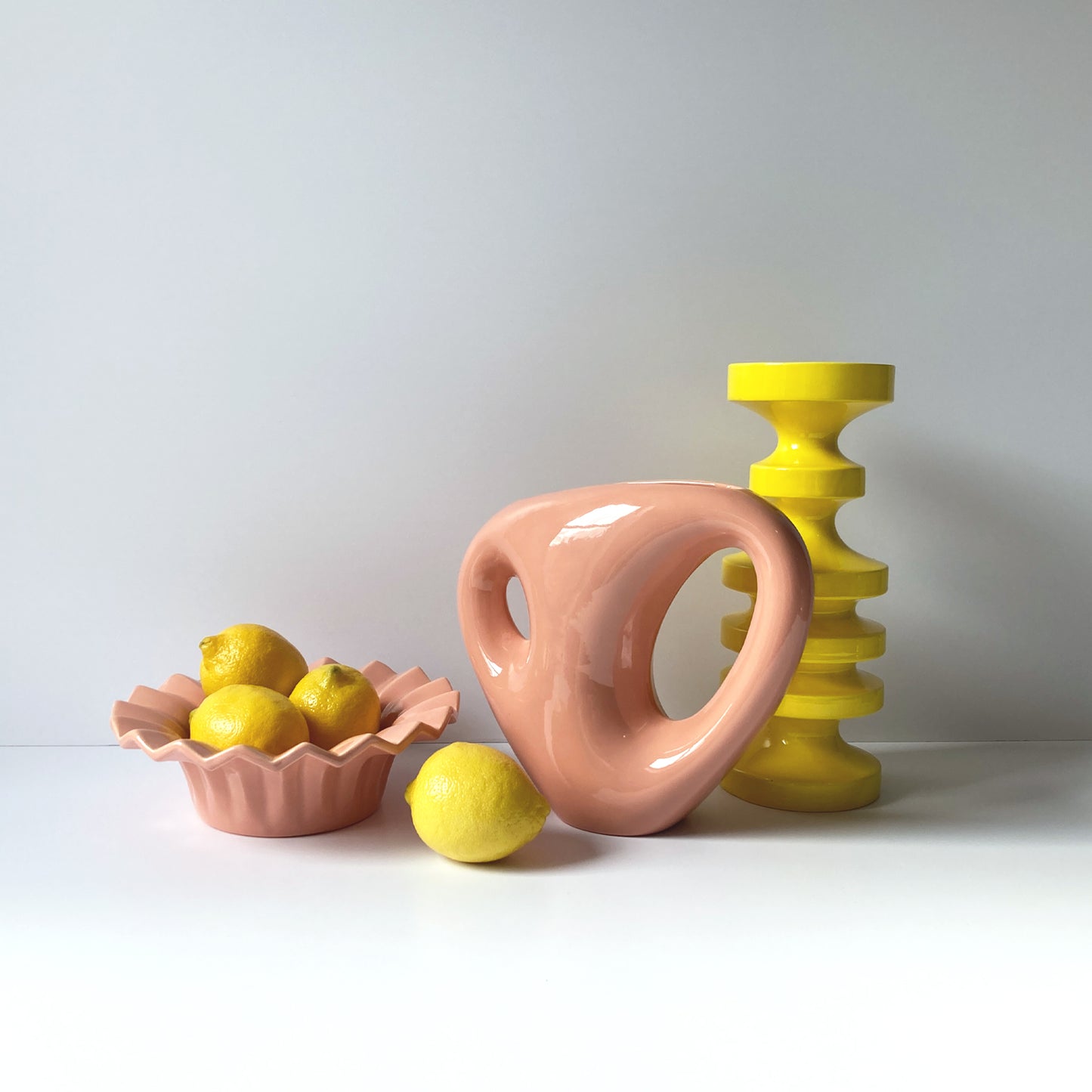 Haeger Canary Yellow Sculpture, 1960s