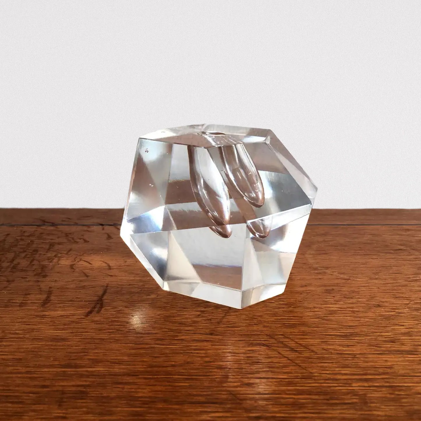 Iittala by Timo Sarpaneva, Faceted Crystal Bud Vase