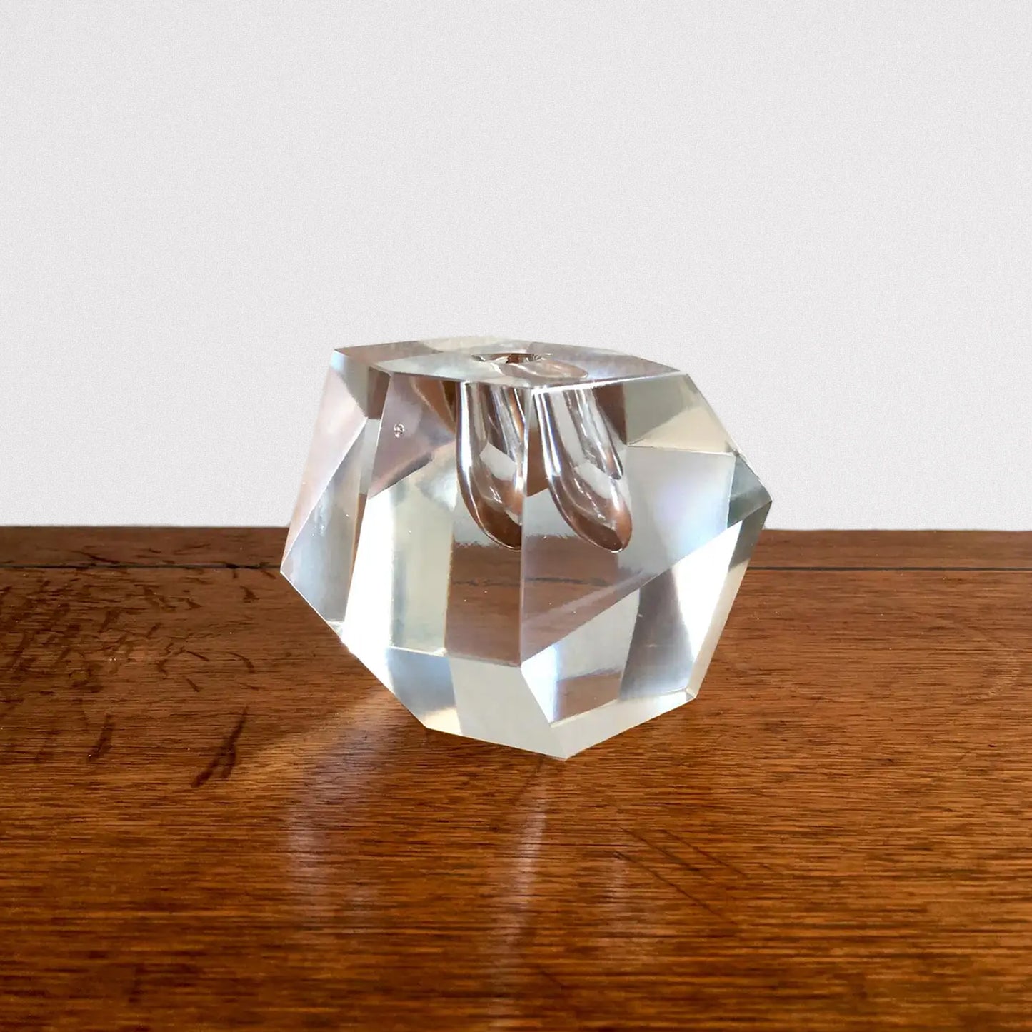 Iittala by Timo Sarpaneva, Faceted Crystal Bud Vase