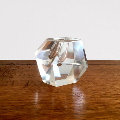 Iittala by Timo Sarpaneva, Faceted Crystal Bud Vase