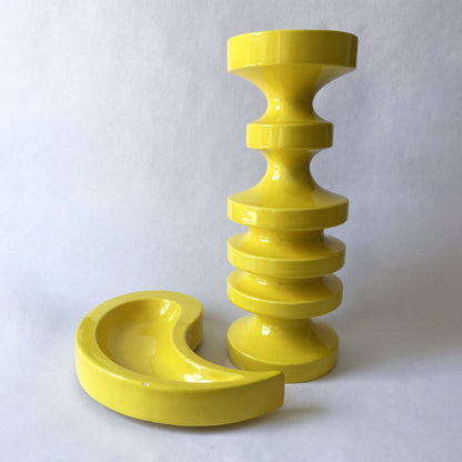 Haeger Canary Yellow Sculpture, 1960s